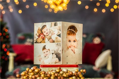 Kids christmas cards with photo